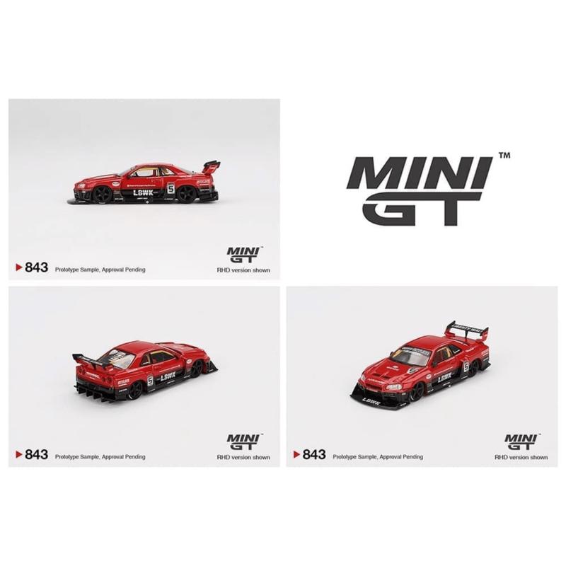 Miniatura Nissan Skyline LB-ER34 Super Silhouette LBWK - Liberty